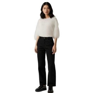 Club Monaco 100% Cotton Black Utility Twill Pants Women’s 31 Tall